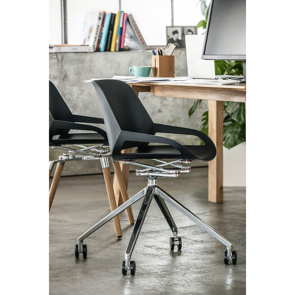 Aeris Numo tuoli ristikkojalkainen pyörillä - Image 8