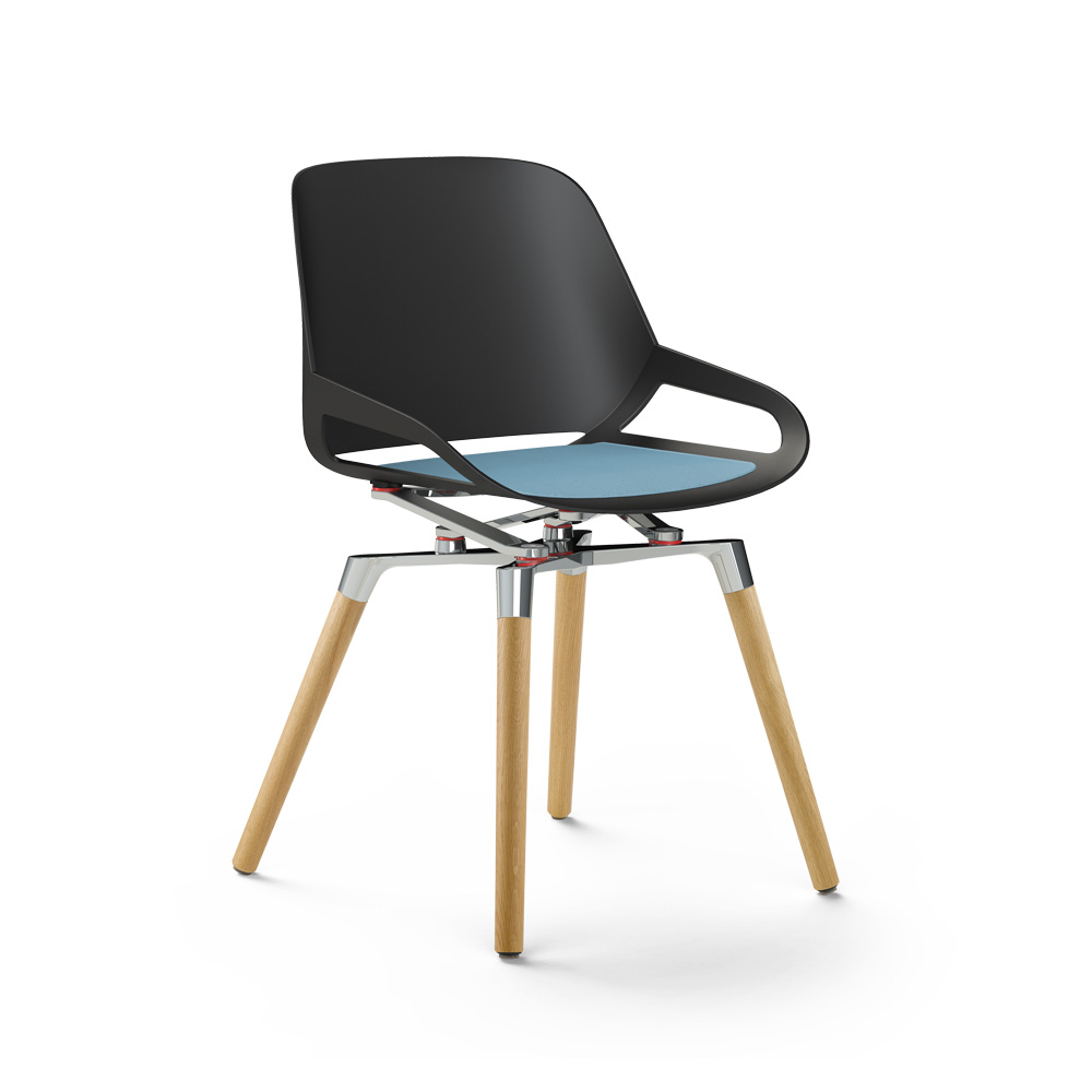 Aeris Numo tuoli tammijalat istuinpehmusteella - Image 10