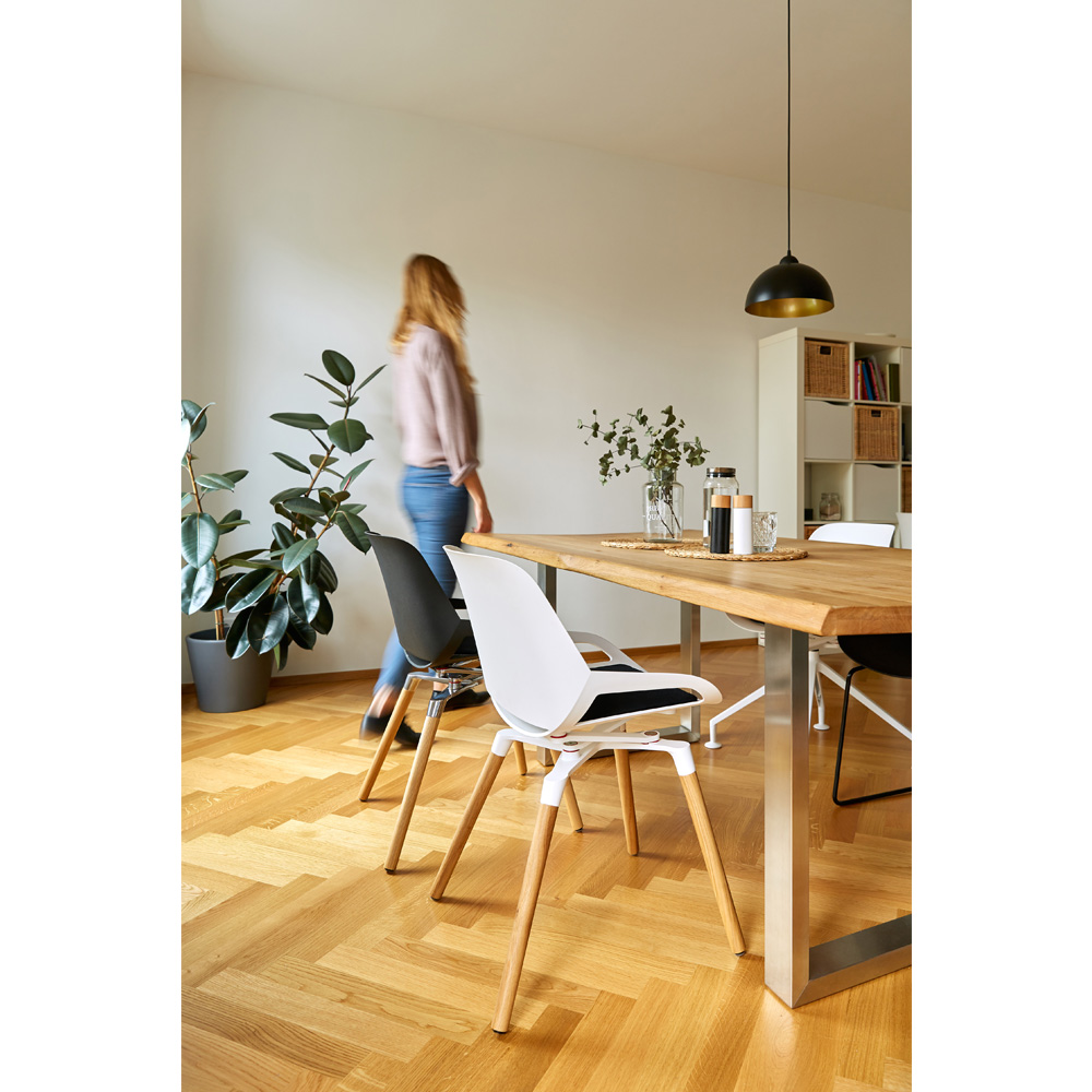 Aeris Numo tuoli tammijalat istuinpehmusteella - Image 22