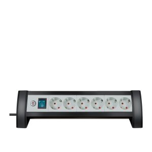Brennenstuhl Premium-Office-Line extension socket 6-way jatkojohto työpöydälle