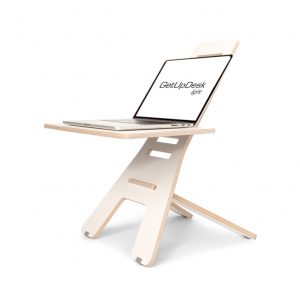 GetUpDesk Light säädettävä pöytätaso seisomatyöhön