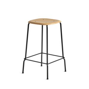 Hay Soft Edge80 matala baarituoli oak/black