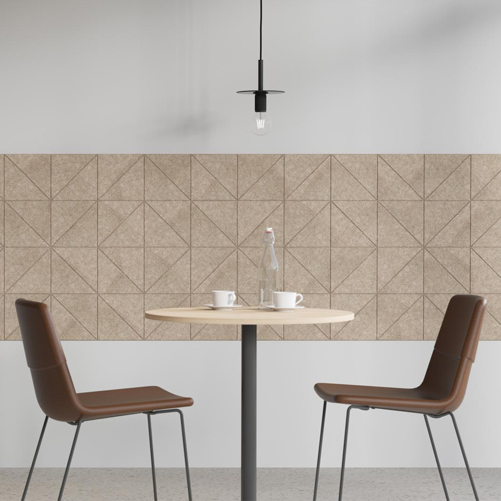 Narbutas Acoustic Artwork Tiles Triangular akustoiva seinäpaneeli (6 kpl) - Image 9