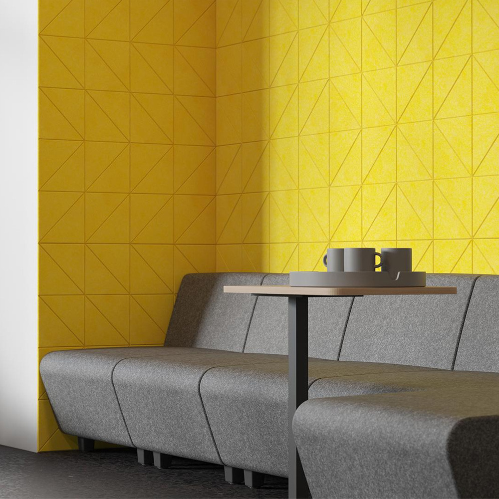 Narbutas Acoustic Artwork Tiles Triangular akustoiva seinäpaneeli (6 kpl) - Image 7