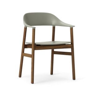 Normann Copenhagen Herit Armchair Smoked Oak Dusty Green