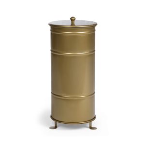 Prima Office Brooklyn Bin Single kierrätysastia jaloilla kultainen