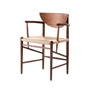 &Tradition Drawn chair HM4 walnut