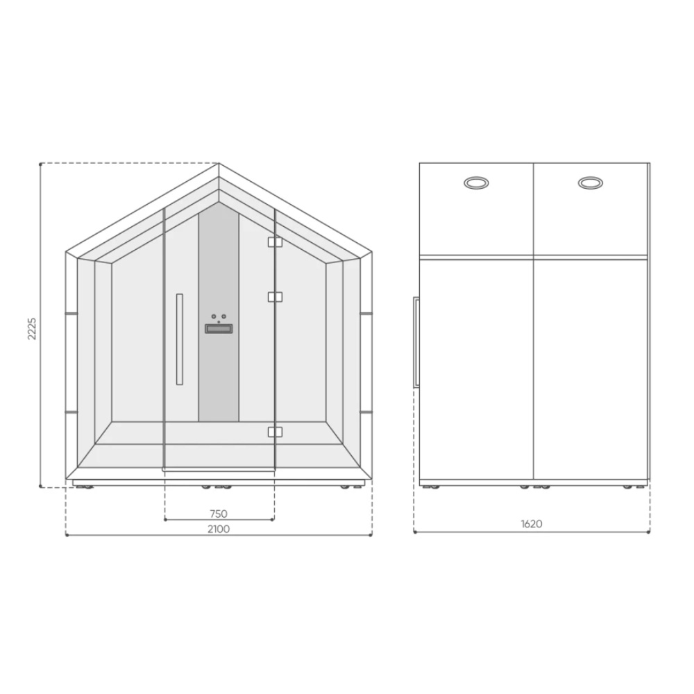 Bejot Treehouse 4EG2 1-4-hengen vetäytymistila - Image 2