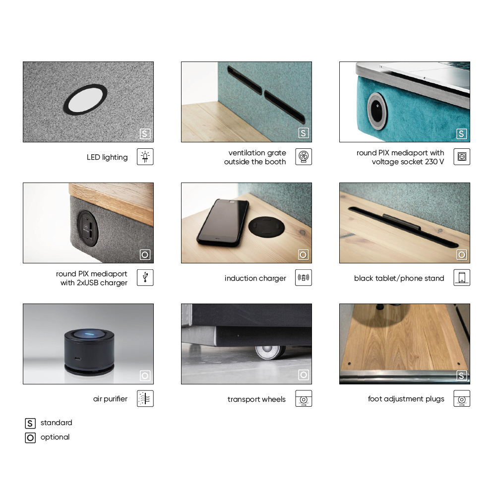 Bejot Treehouse 1SG2 puhelinkoppi istuimella - Image 12