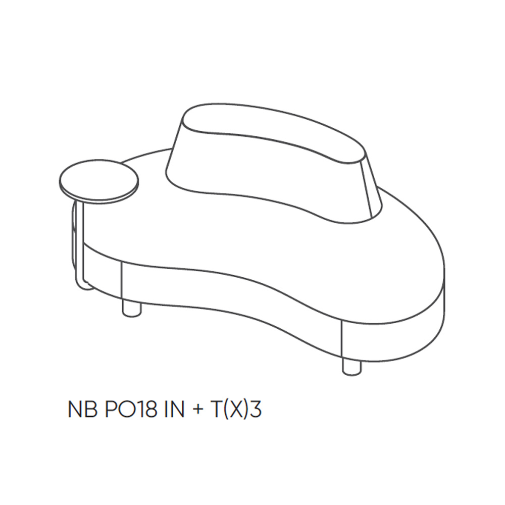 Bejot Nubi NBPO18IN aulasohva - Image 3