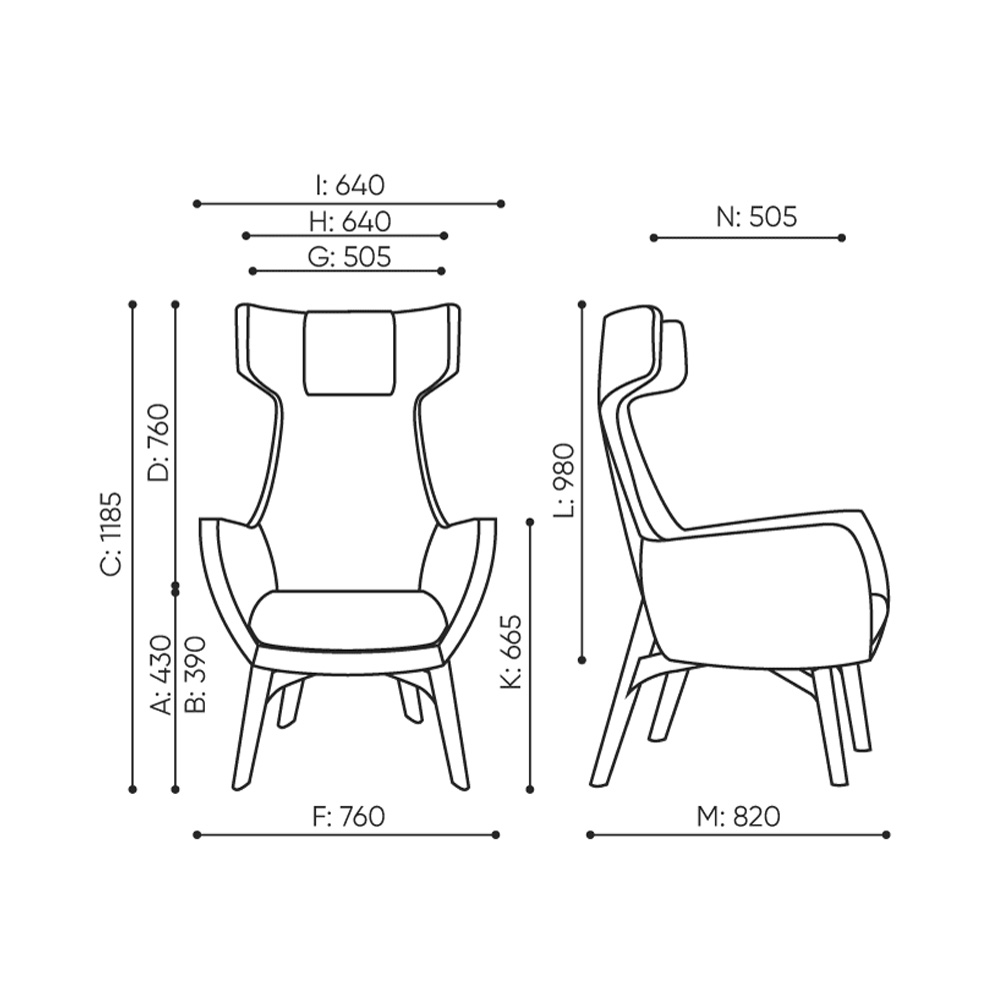 Bejot Umm UMW703 nojatuoli - Image 5