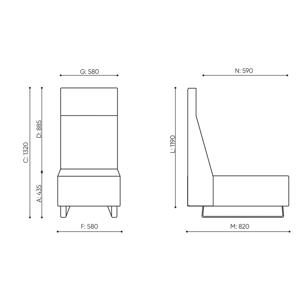 Bejot Voo Voo 9xx VV901 sohvamoduuli - Image 2