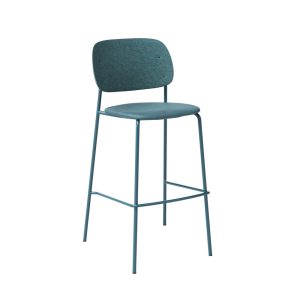 De Vorm Hale PET Felt Bar Stool istuinverhoiltu korkea baarituoli
