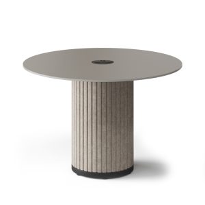 Narbutas Parthos Meeting Table Ø110 neuvottelupöytä pistorasioilla (5 hlö)