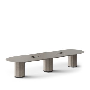 Narbutas Parthos Meeting Table 420 neuvottelupöytä (12 hlö) läpivientiluukuilla