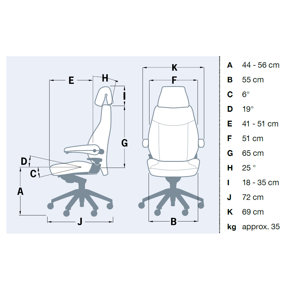 Svenstol S5 valvomotuoli nahka - Image 9