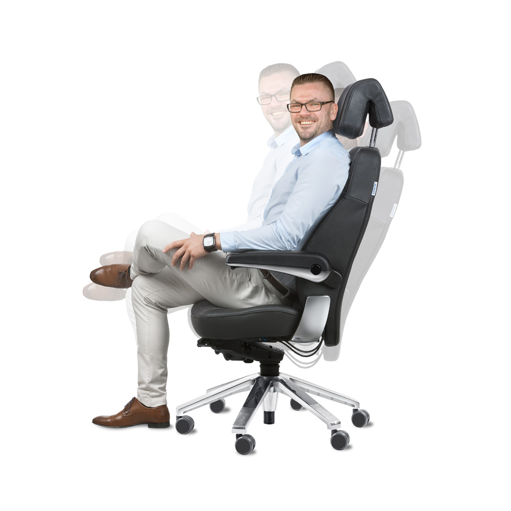 Svenstol S5 valvomotuoli nahka - Image 7