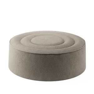 Woud Praline Pouf Ø112 pyöreä istuinrahi