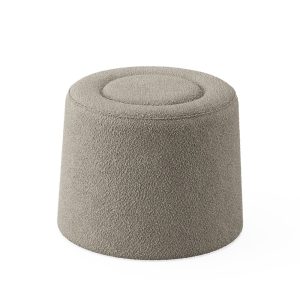 Woud Praline Pouf Ø52 pyöreä istuinrahi