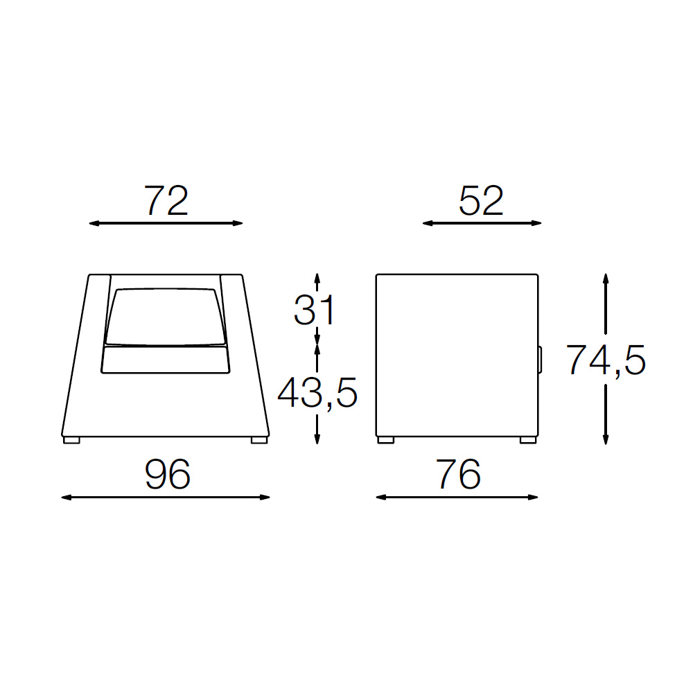 Diemme Double DOUB1P nojatuoli - Image 4