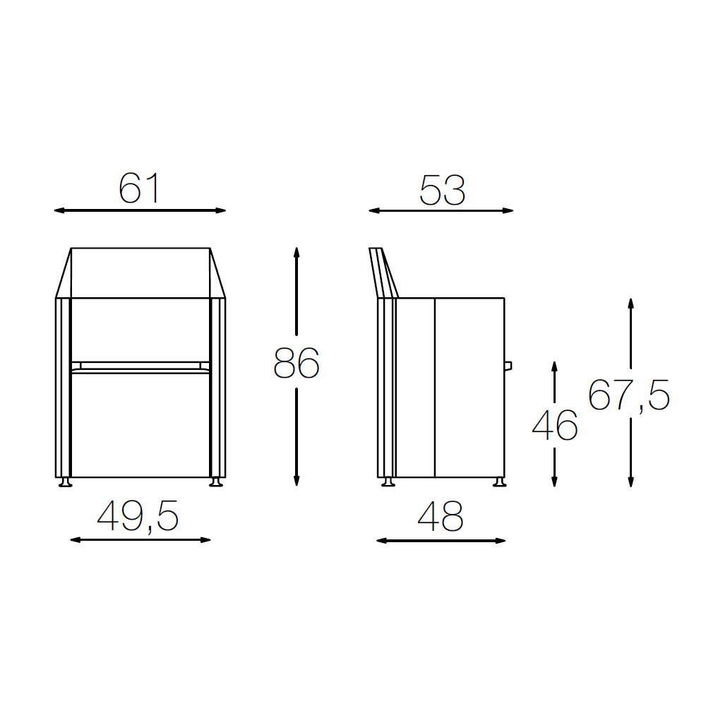 Diemme Origami ORTRPPE taittotuoli - Image 6