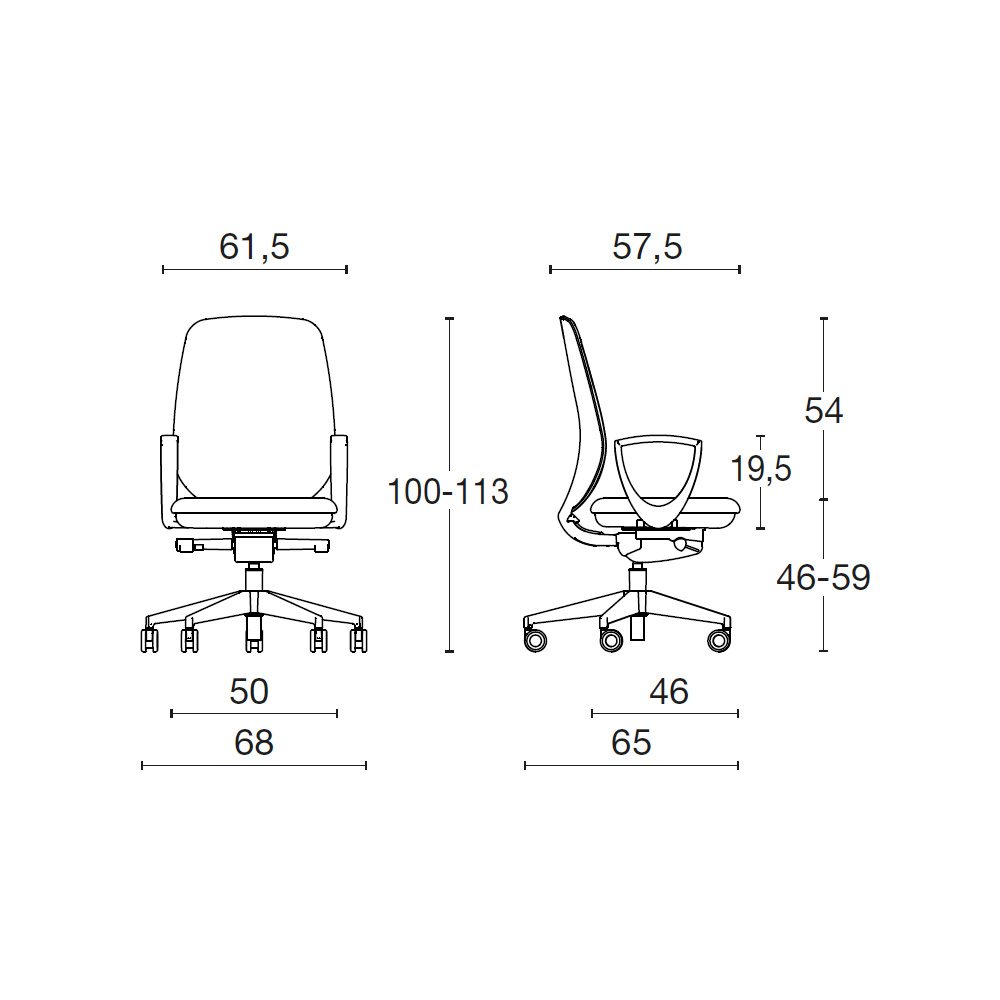 Diemme Skin SKKPFV työtuoli - Image 6