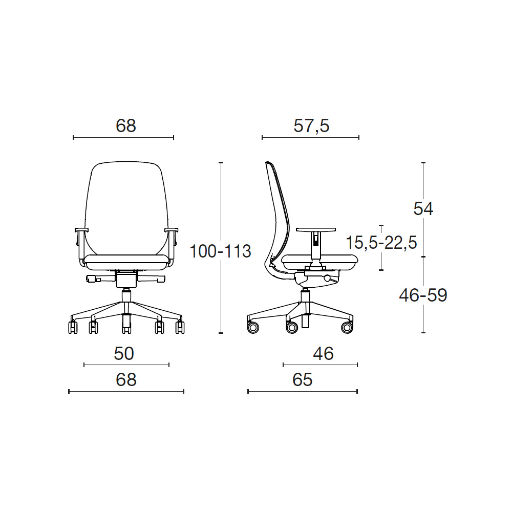 Diemme Skin SKKPFT työtuoli - Image 6
