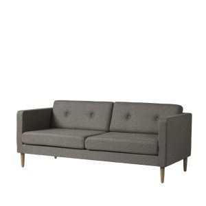 FDB Møbler L42 Firhøj 2,5-istuttava sohva tammijalat