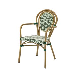 SELECTed Paletti terassituoli vihreä-valko