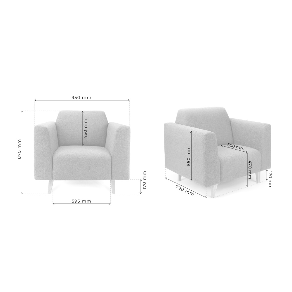 MJ Design Stille 1S nojatuoli - Image 3