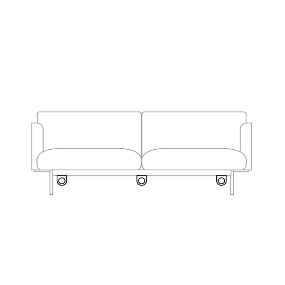 Bejot Fora FR422 2-hengen sohva - Image 8