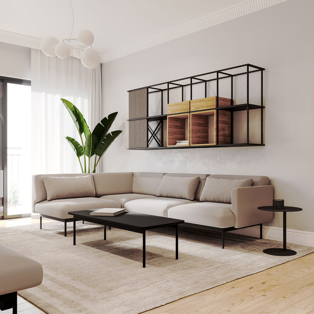 Bejot Fora FR4CC 1-hengen kulmasohvamoduuli - Image 6